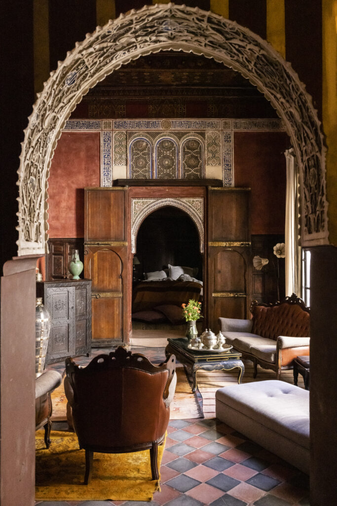 Red suite in Marrakech